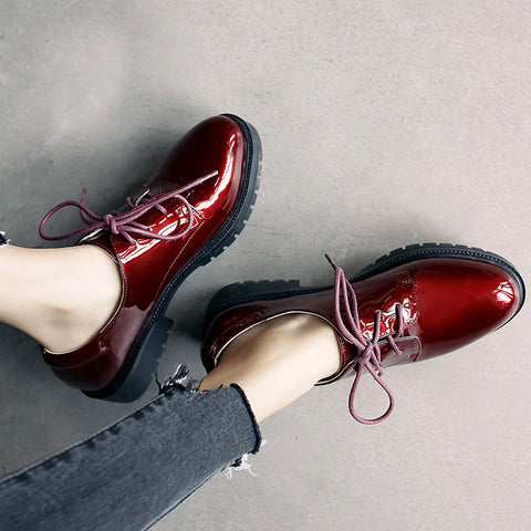 Leather  Oxfords